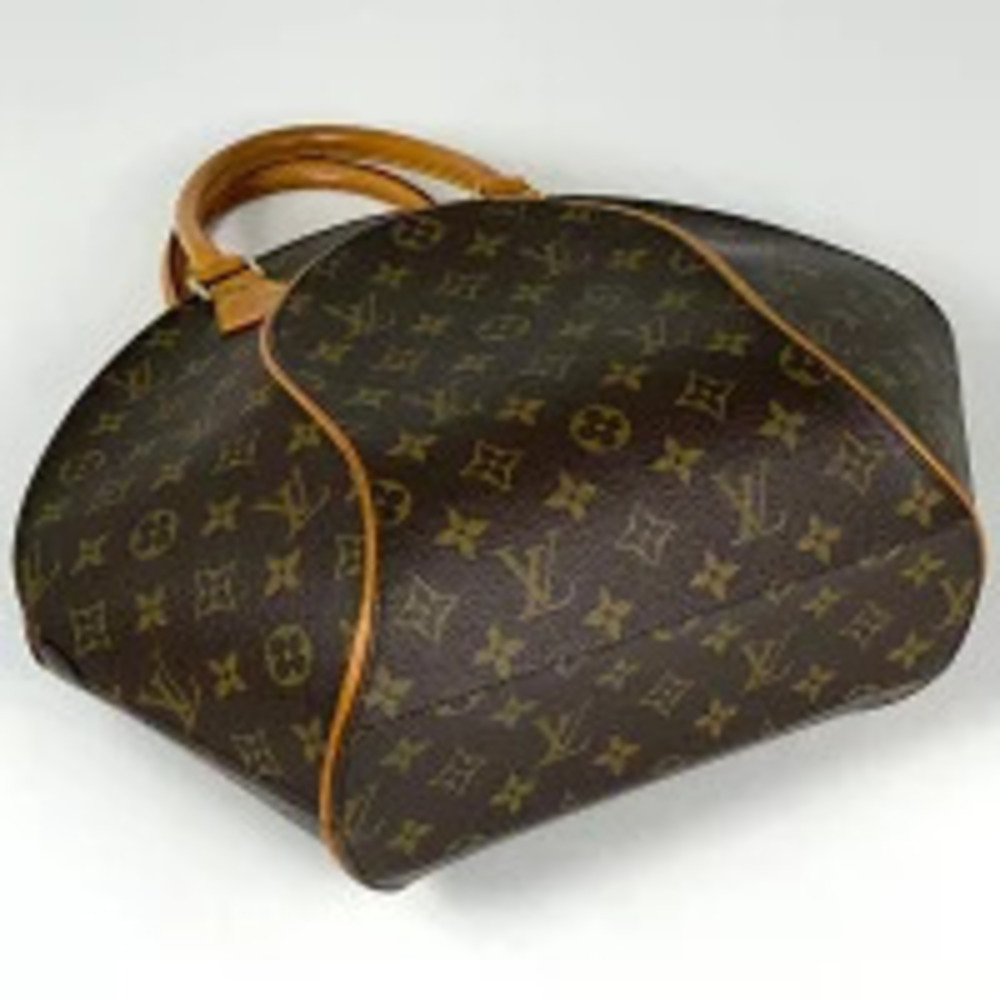 Louis Vuitton Monogram Handbag Ellipse Brown